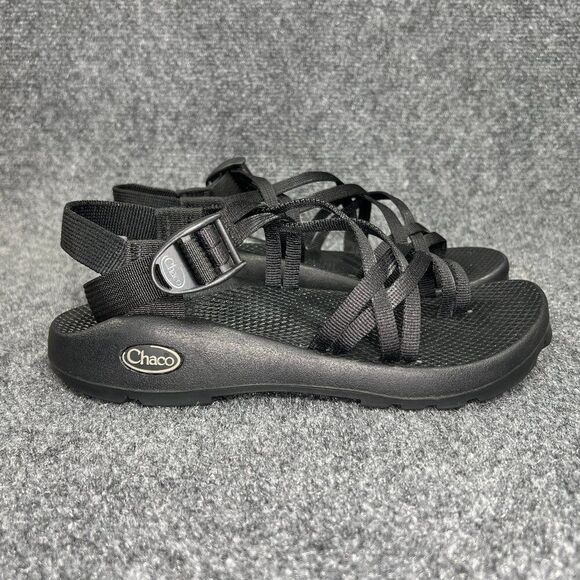 Chaco ZX/2 Classic Sandals Women's 7 Black‎ Outdoor Athletic Hiking Water Sport - Picture 1 of 11